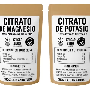 Citrato De Magnesio 500 Gr + Citrato De Potasio 500 Gr
