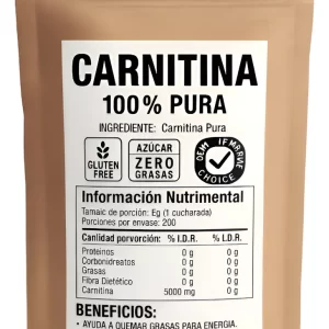 L-Carnitina 100% Pura 500g