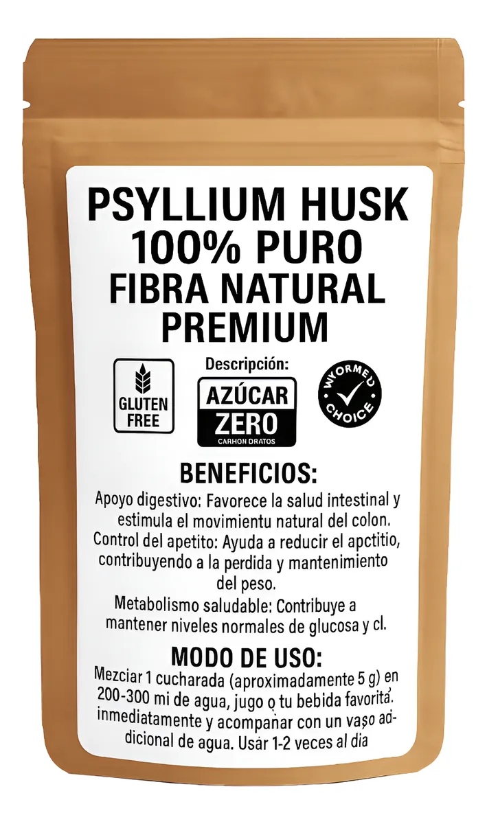 Psyllium Husk En Polvo 1 Kg