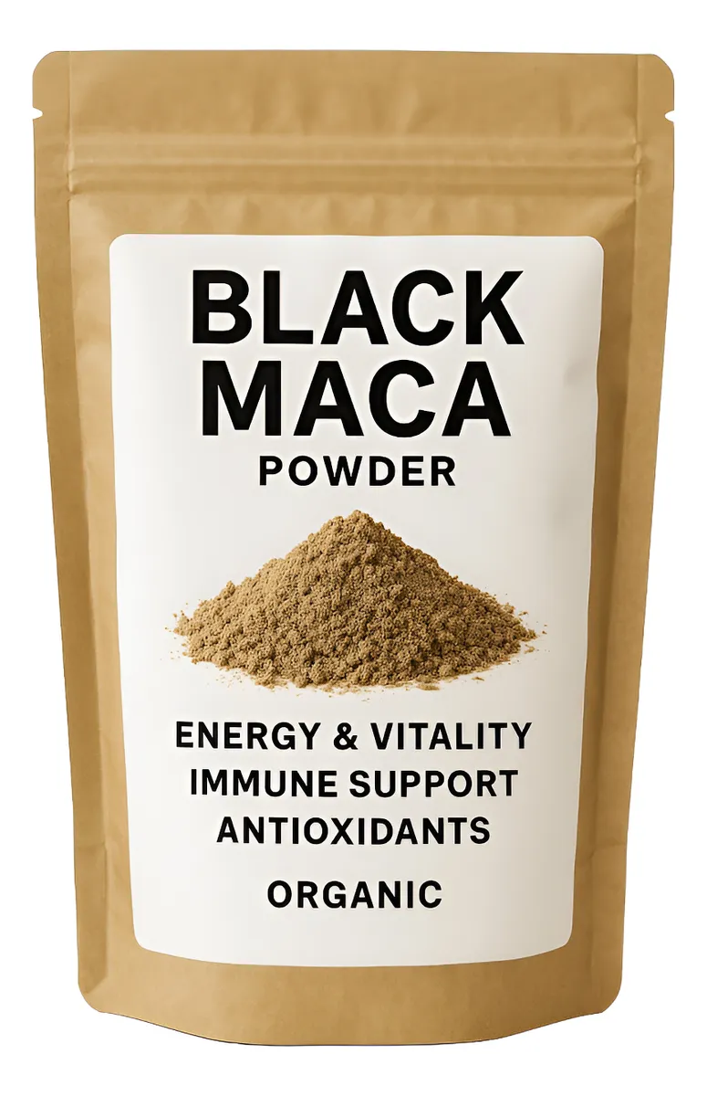 Maca Negra Pura Orgánica Premium 1 kg