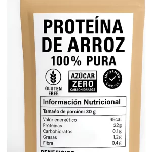 Proteína De Arroz Whey Vegana 1 kg