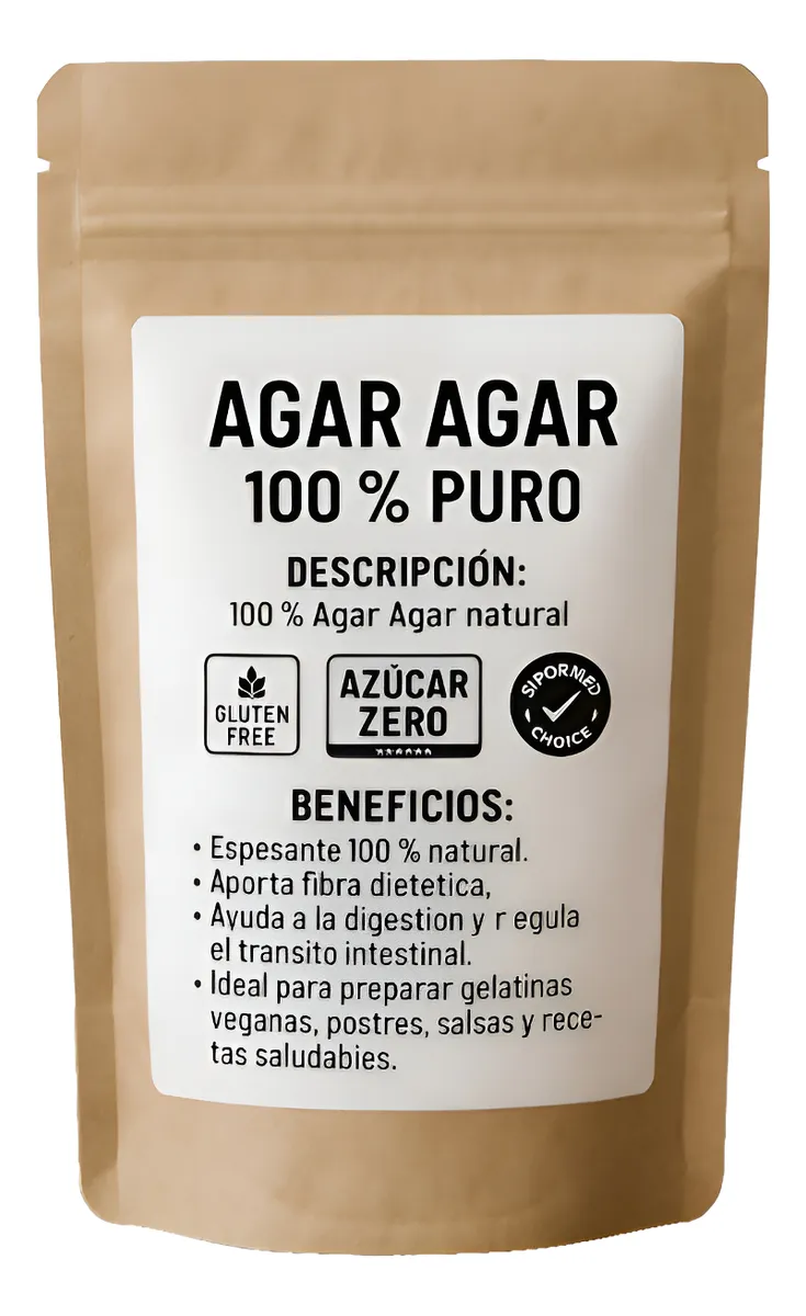 Agar Agar 100 % Puro 250 gr