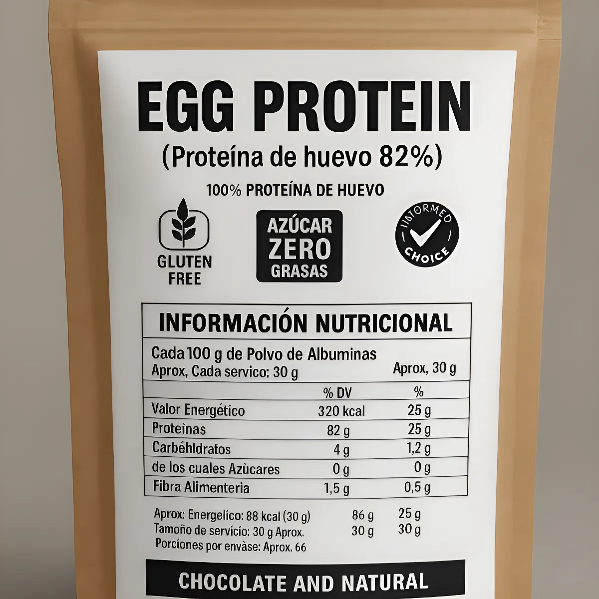 Egg Protein Proteína de Huevo 82%