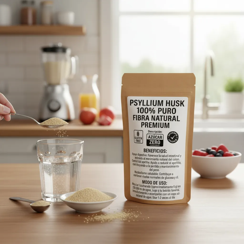 Psyllium Husk En Polvo 1 Kg - Imagen 2