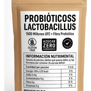 Probióticos Lactobacillus 250 gr