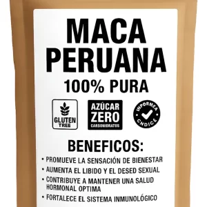 Maca Peruana En Polvo 100% Pura 500 grs