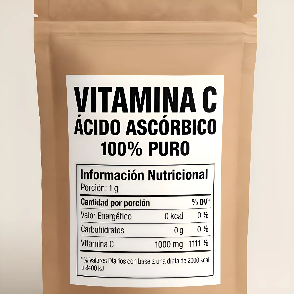 Vitamina C Ácido Ascórbico 100% Puro 1 Kg