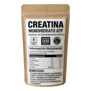 Creatina Monohidrato Atp 100% 500 Grs