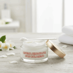 Crema Hidratante Con Colageno Manos Y Cuerpo 1 Kilo Jazmín